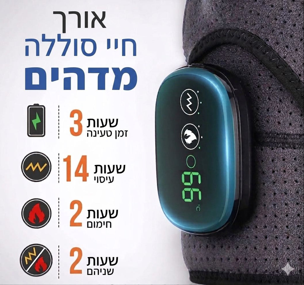 עיסוי לכתף באופן חדשני ומיוחד
