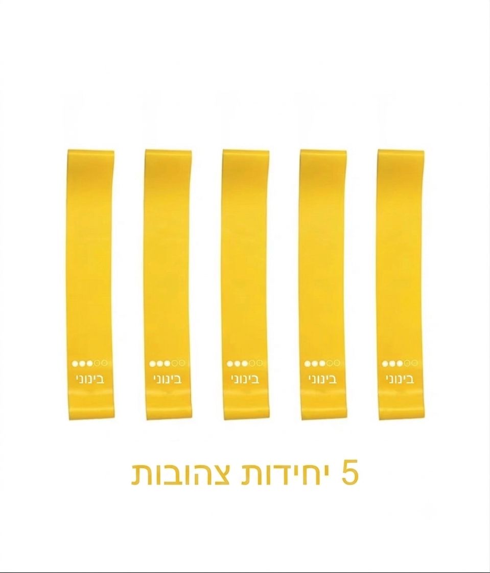 סט רצועות התנגדות מקצועי