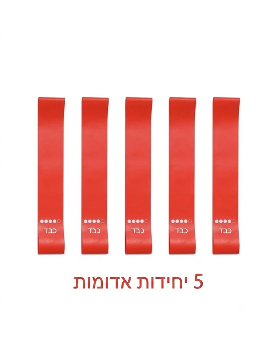 סט רצועות התנגדות מקצועי