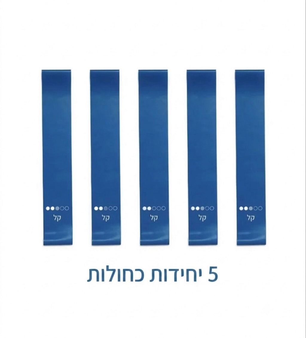 סט רצועות התנגדות מקצועי