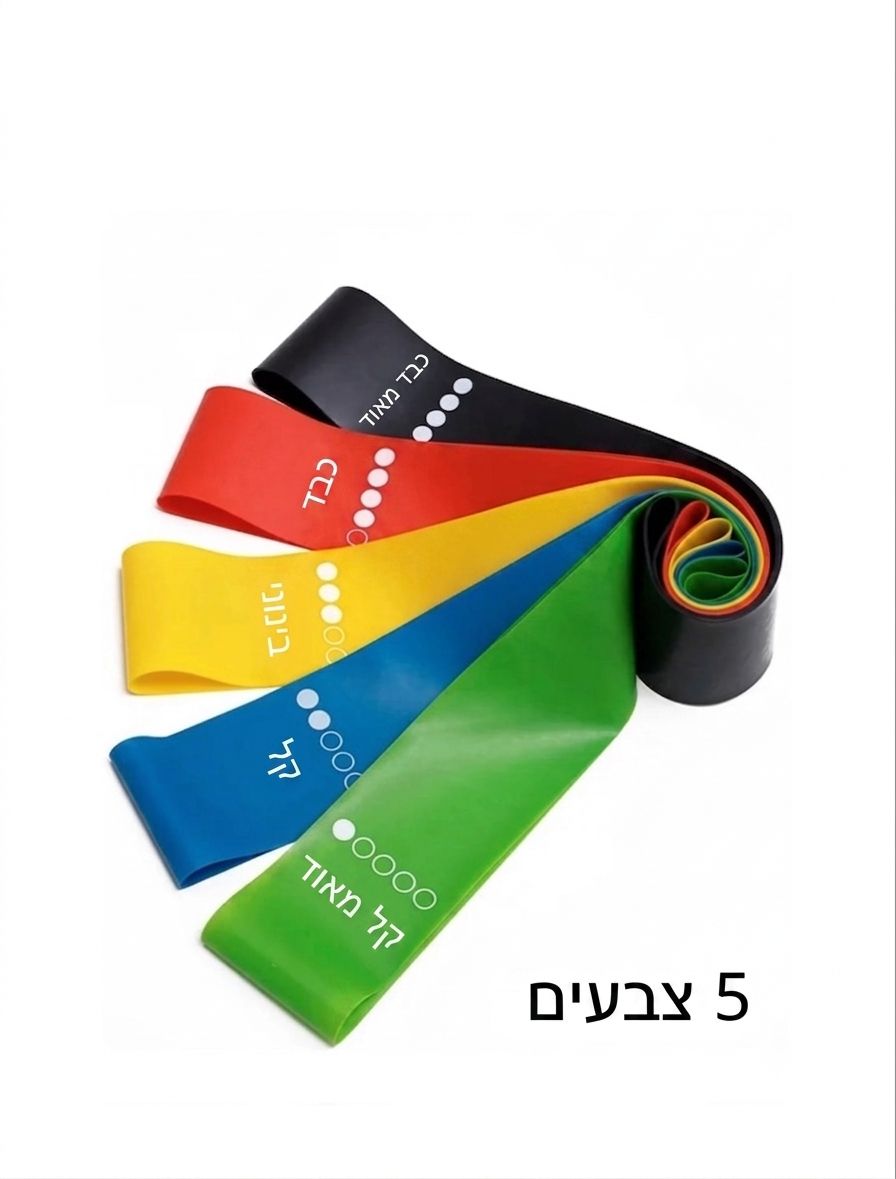 סט רצועות התנגדות מקצועי