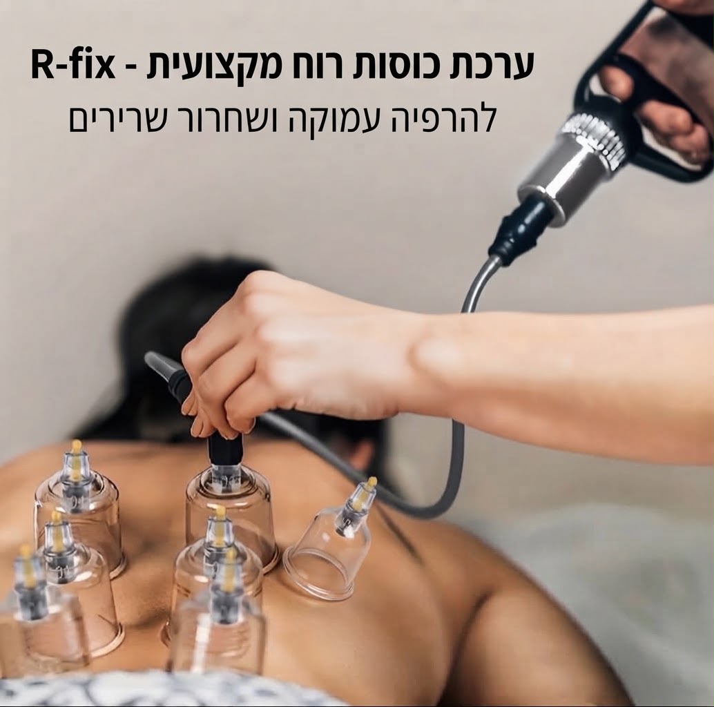 ערכת כוסות רוח מקצועית
